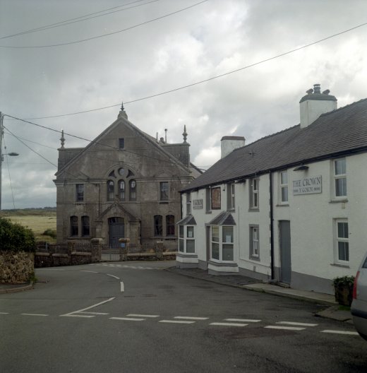 The Crown and Seion Methodist Chapel, Aberffraw